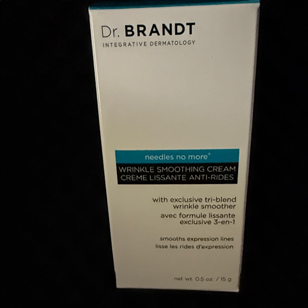 Dr. Brandt Integrative Dermatology Wrinkle Smoothing Cream - White/Blue NWOT